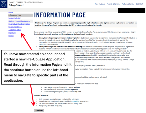 create account step 7